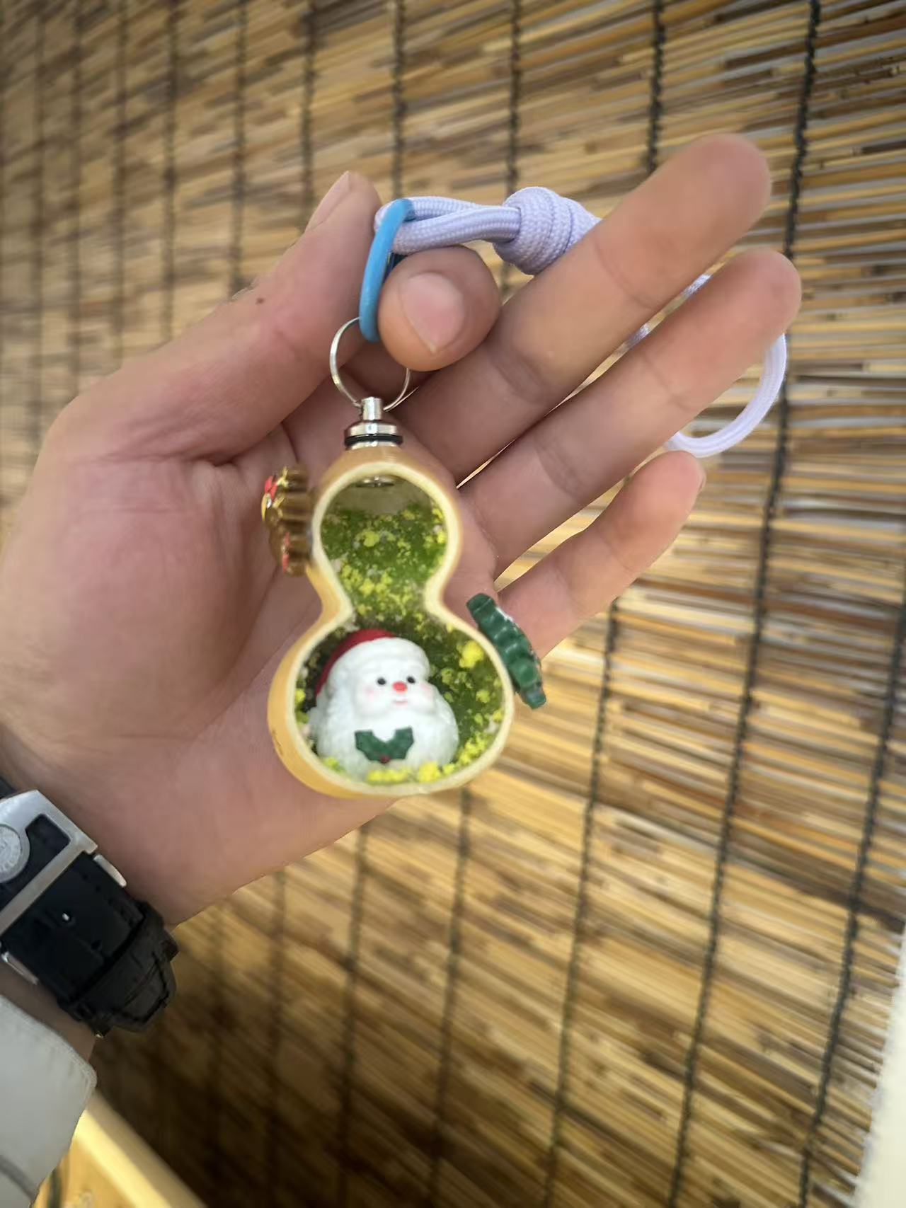 Handmade Christmas gourds