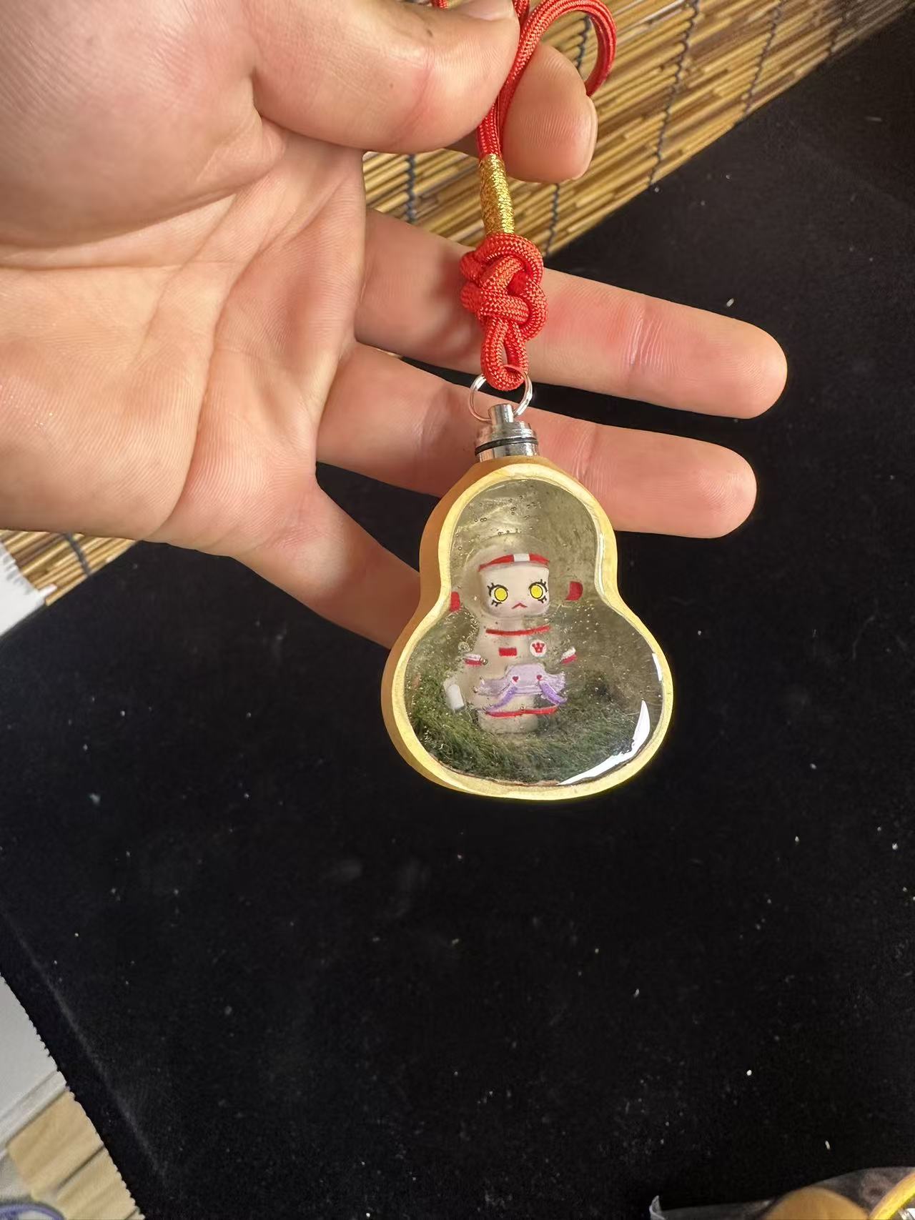 (010)Resin Gourd Lamp Hanging Ornament