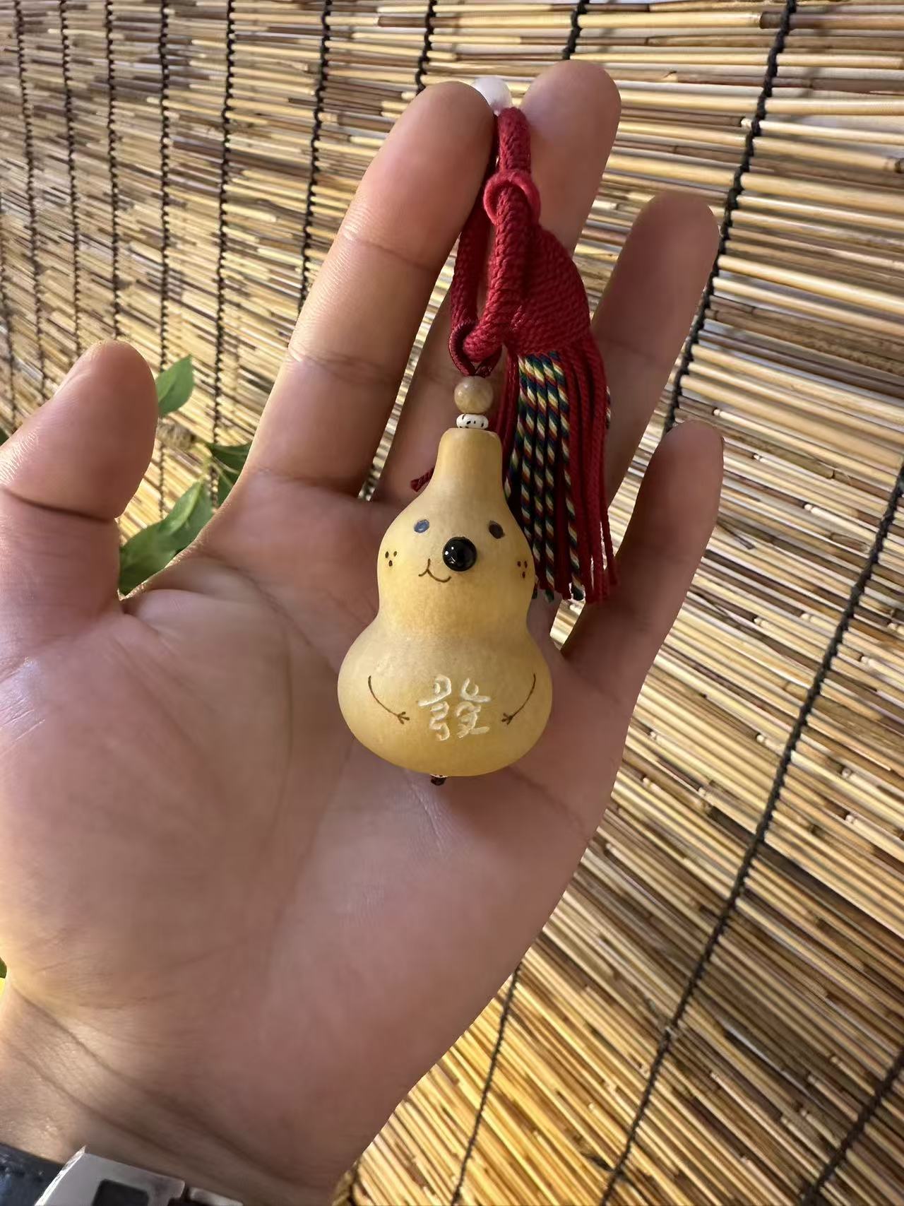 Handmade gourd pendants